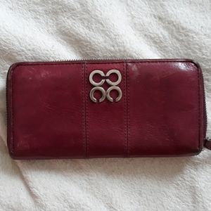 Coach zipper around wallet